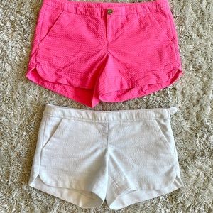 Lilly Pulitzer Set of two pairs of shorts
